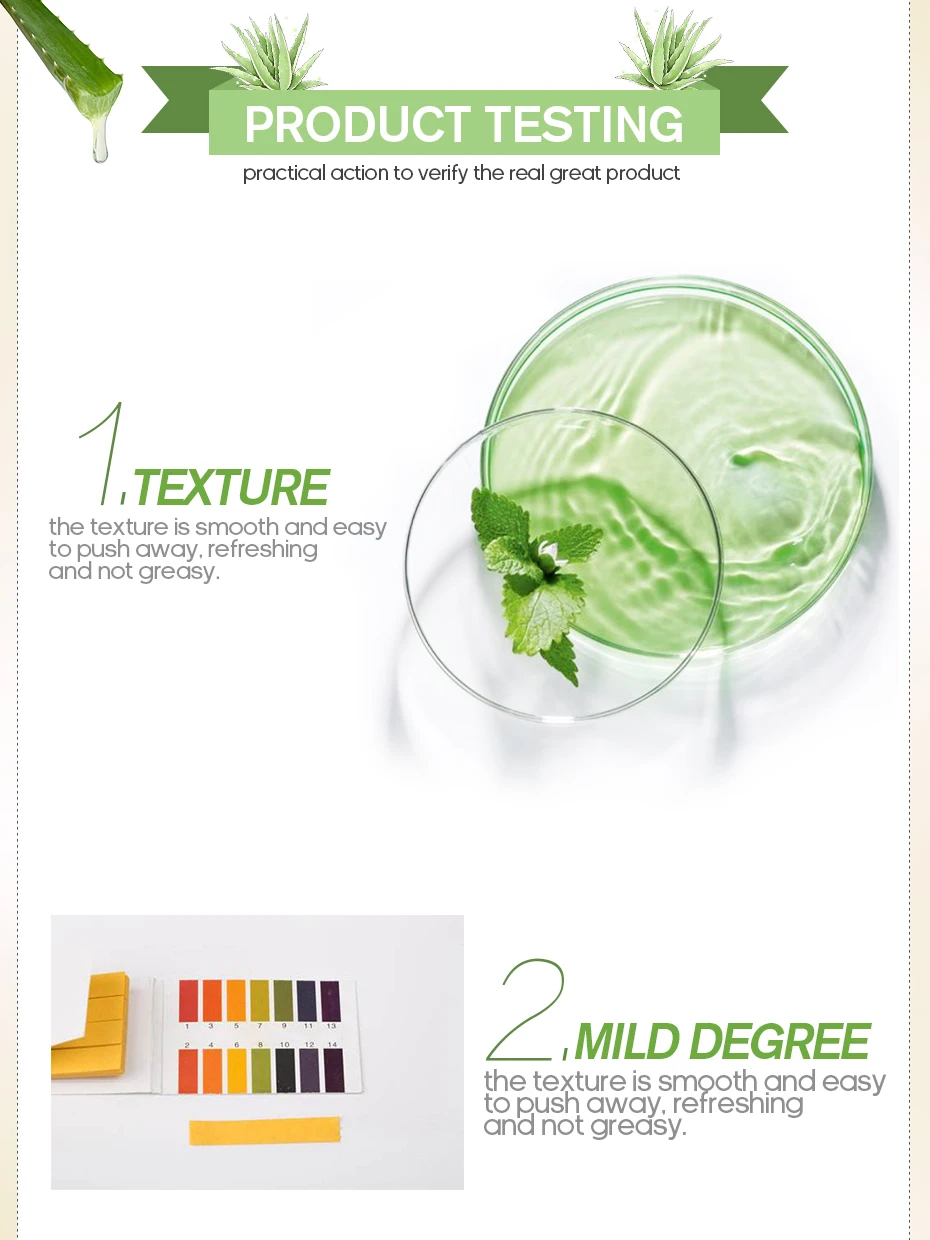 Remoção Do Enrugamento LAIKOU Pure Natural Aloe