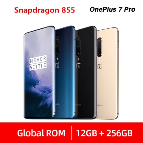 Global ROM Oneplus Pro Mobile Phone 12GB 256GB Snapdragon 855 6 67  90GHz Screen 48MP NFC Android
