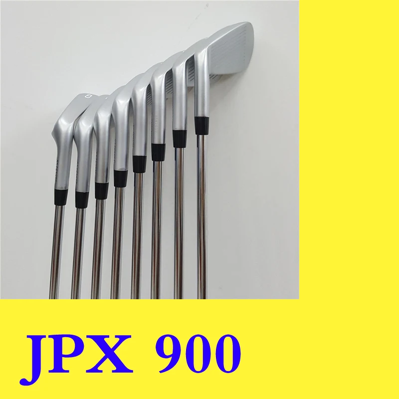 

JPX900 Golf Irons Clubs 4-9.P.G 8pcs Black Steel Graphite shaft Driver Fairway woods Hybrid Wedge Rescue Putter JPX 900 Set