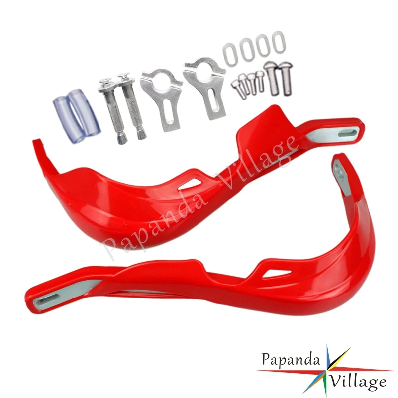 

Papanda Motocross Off Road Red 7/8" Hand Guard Protector Enduro Handlebar Handguard Dual Sport for Honda CBR