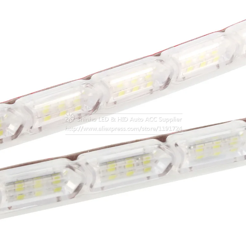2 pièces bande de LED Flexible DRL feux diurnes étanche à l'écoulement séquentiel phare Switchback coureurs clignotants d'angle DRL 2 pièces bande de LED Flexible DRL feux diurnes étanche à l'écoulement séquentiel phare Switchback coureurs clignotants d'angle DRL