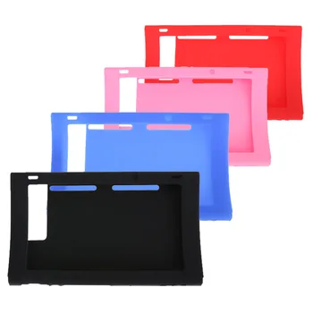 

Non-slip Surface Skin Silicone Rubber Case 170x105x25mm Black/Blue/Red/Pink Game Console Cover Part for Nintendo Switch NS