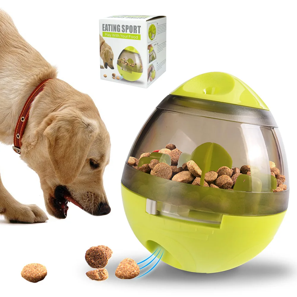 Dog Food Ball Pet IQ Treat Ball Interactive Slow Feed Toy Food Dispensing for Dogs Cats Playing