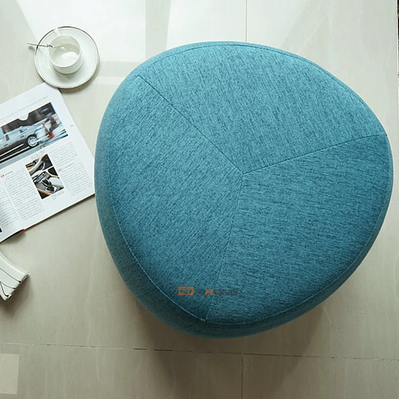 الأزياء المنزل كنبة مكتب البيضاوي البراز النسيج الفن غرفة المعيشة جولة خشبية الإبداعية صغيرة البراز مع القدم الأزياء المنزل كنبة مكتب البيضاوي البراز النسيج الفن غرفة المعيشة جولة خشبية الإبداعية صغيرة البراز مع القدم