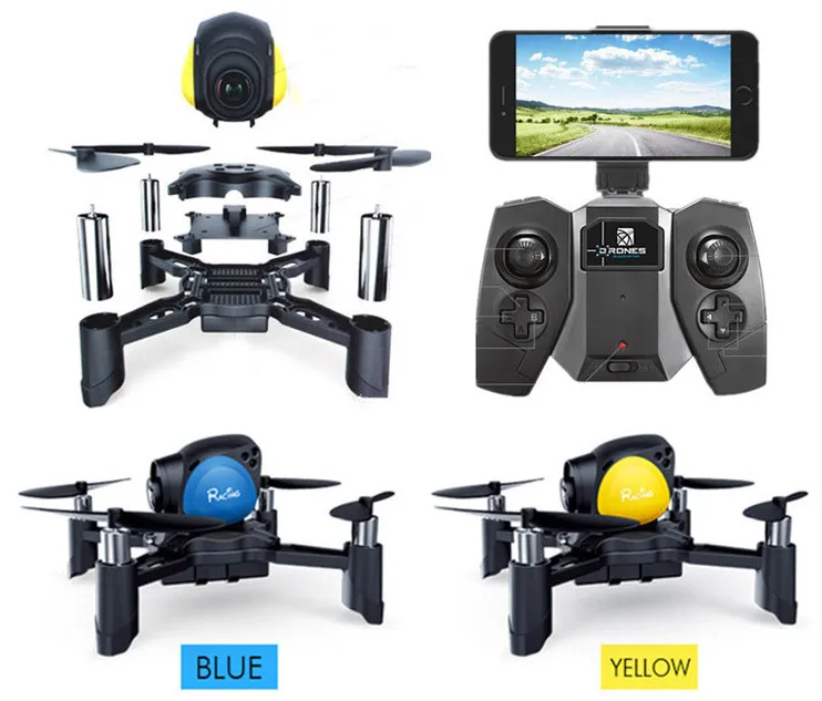 

DIY mini Racing drone with WIFI canmera rc dorn remote control helicopter quad aircraft
