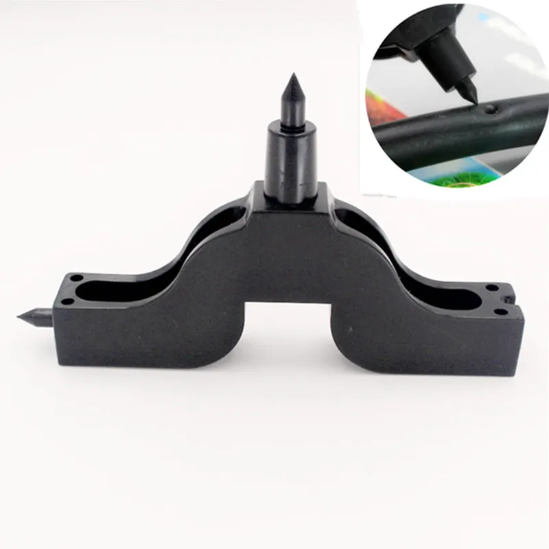 

2pc 1/4" &1/8" Hose Punchers Openings Hole Plastic Punch Hose Fitting Tools Garden Irrigation for 4/7mm and 3/5mm Pipe