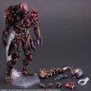 

Predator Action Figure Playarts Kai Anime Toys Alien Hunter 270mm Collection Model