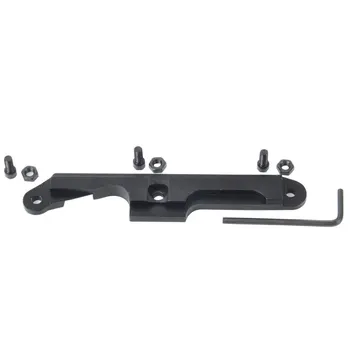 

AK 74MP Side Mount Rail Plate Dovetail Scope Mount Rail Receiver Adapter w/ Mounting Hardware for AK74U aluminium Free Shipping