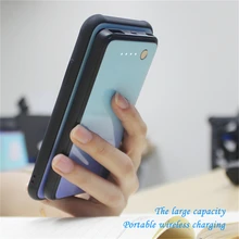 5000 мАч батарея зарядное устройство чехол для samsung Galaxy S10 Plus S10e резервного питания банк Беспроводной магнитный Задний зажим батарея Чехол