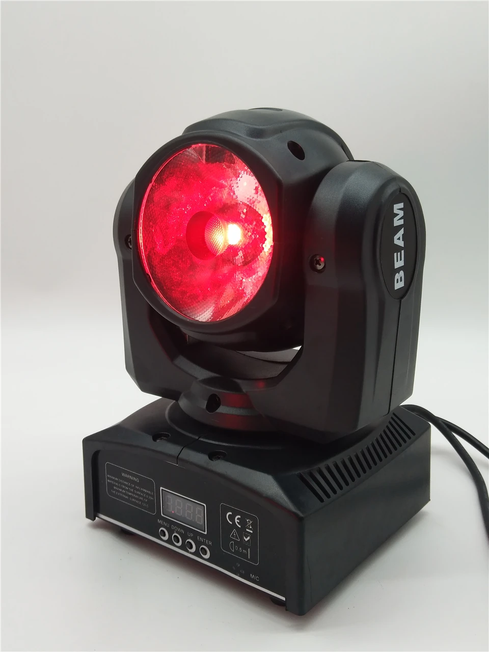 

60w large lens RGBW 4in1 beam light photoacoustic control remote control DMX512 LED display moving head light DJ stage light