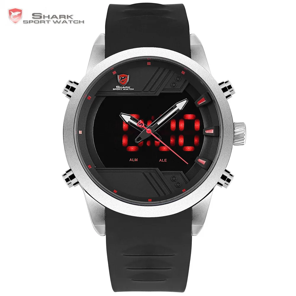 Sawback Angel Shark Sport Watch New Edition Brand Men LED Calendar Fashion Digital Military Outdoor Silicone Wristwatches /SH540 Sawback Angel Shark Sport Watch New Edition Brand Men LED Calendar Fashion Digital Military Outdoor Silicone Wristwatches /SH540