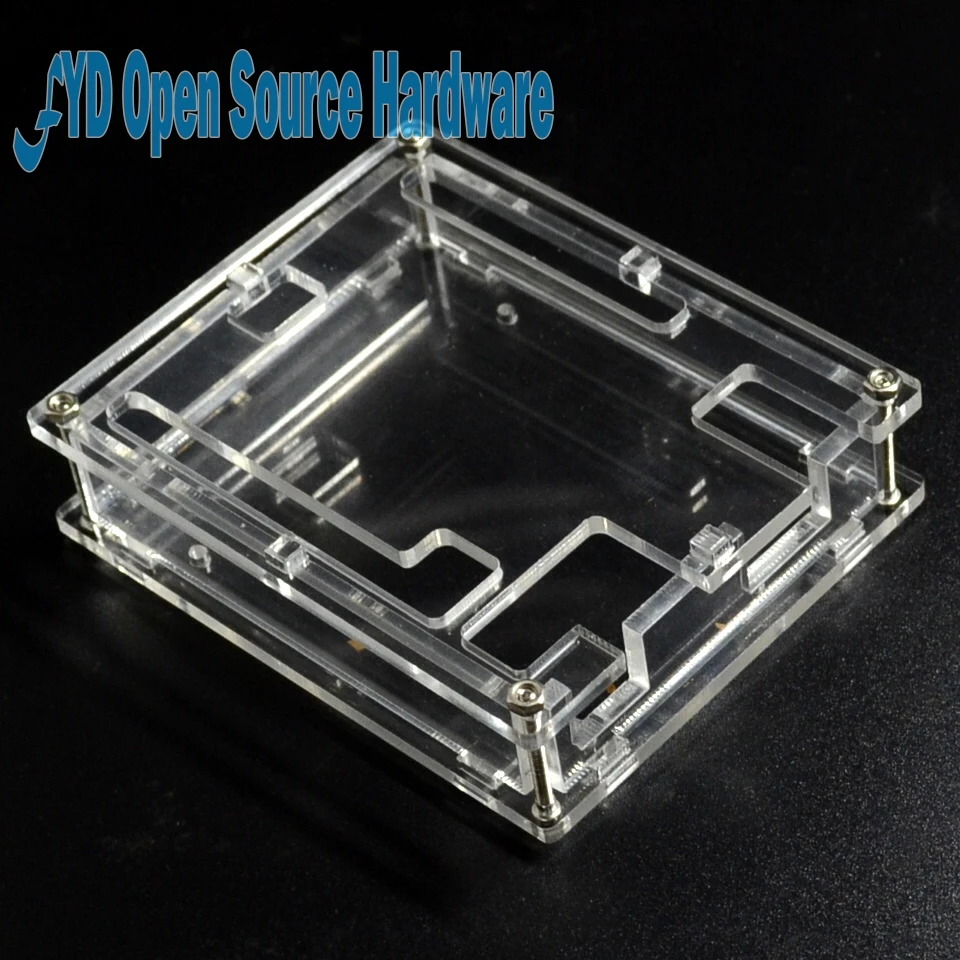 1Set UNO R3 Shell Acrylic Clear Box Enclosure Transparent Case Shell For Uno R3 Board Module