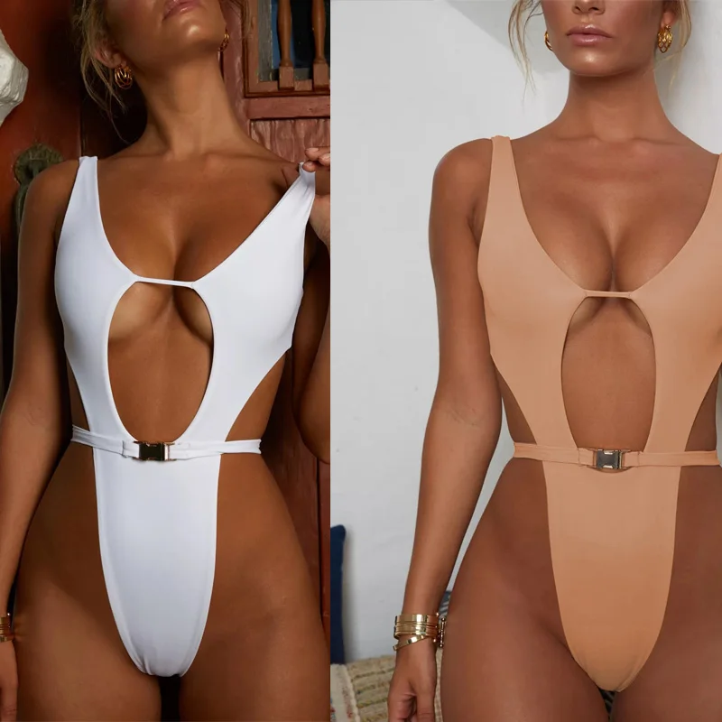 Сексуальный цельный купальный костюм Maillot De Bain Femme 2019 Монокини размера плюс