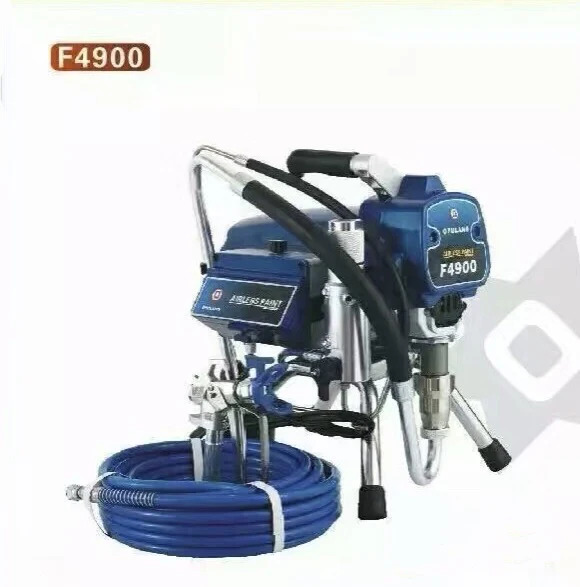 Professional Airless Electric Piston pump airless paint sprayer F4900 painting machine with brushless motor