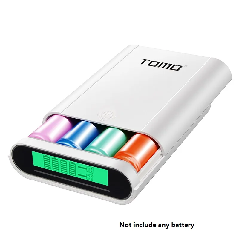 LCD screen 18650 Li-ion Battery chargers DIY Smart Power Bank case Type-C Micro USB 8 Pin Charger intelligent charger accessory LCD screen 18650 Li-ion Battery chargers DIY Smart Power Bank case Type-C Micro USB 8 Pin Charger intelligent charger accessory