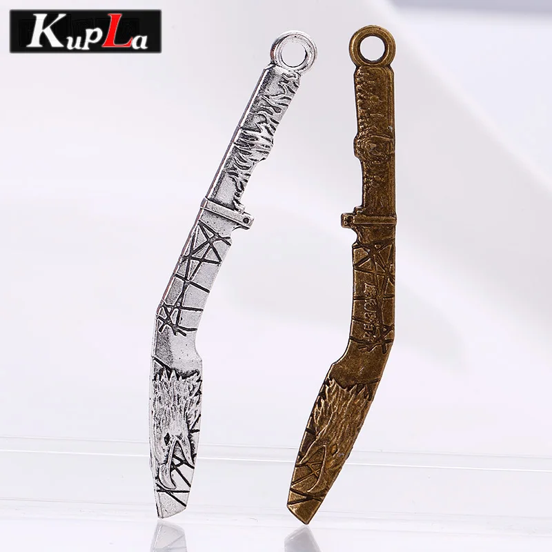 Античный металл смешанный Saber Axe Dagger Charms сделай сам украшения ручной работы