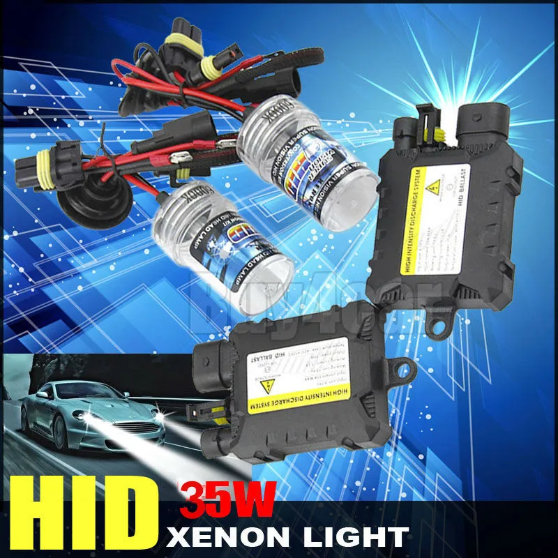 

Car Headlight Xenon HID Kit Slim Ballast 35W H7 Xenon Bulb 3000K 4300K 5000K 6000K 8000K 10000K 12000K #4394#2