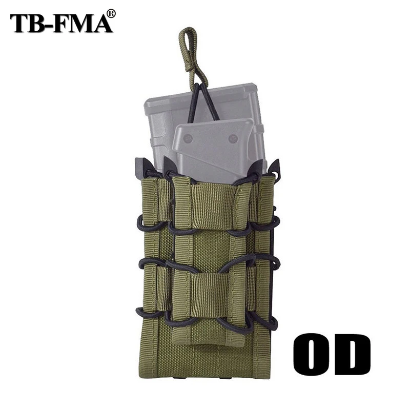 Hunting& Airsoft Magazine Pouches Double Mag Pistol Rifle Molle Magazine Pouch for M4 M16 AK Glock Free Shipping