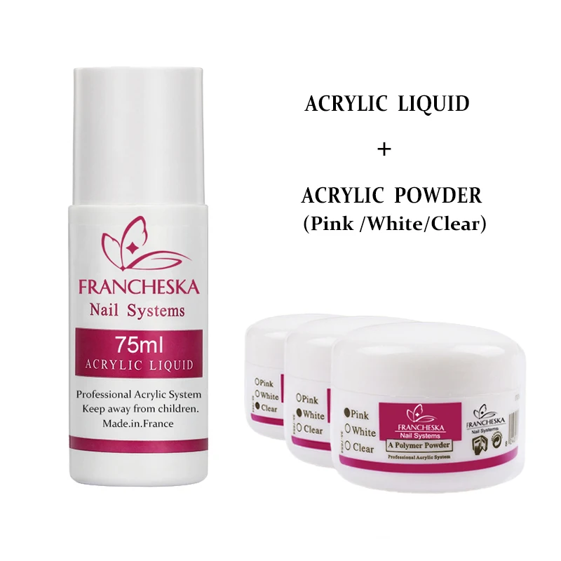 Discount acrylic nail liquid acrylic powder liquid set nail acrylic