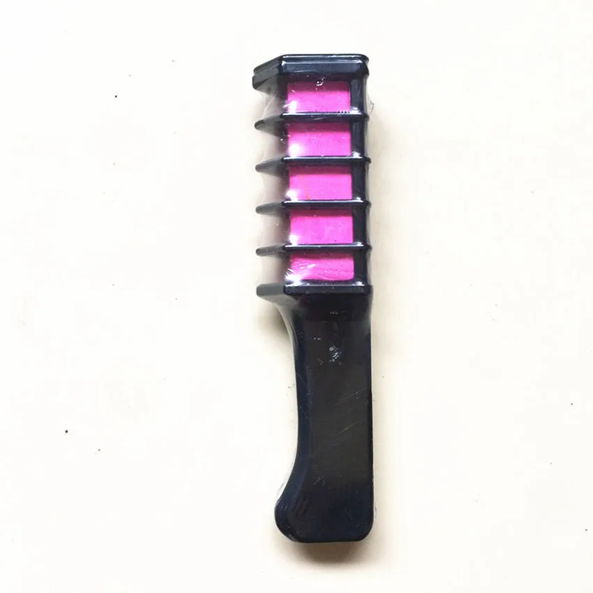 Temporary Hair Dye Comb Rose
