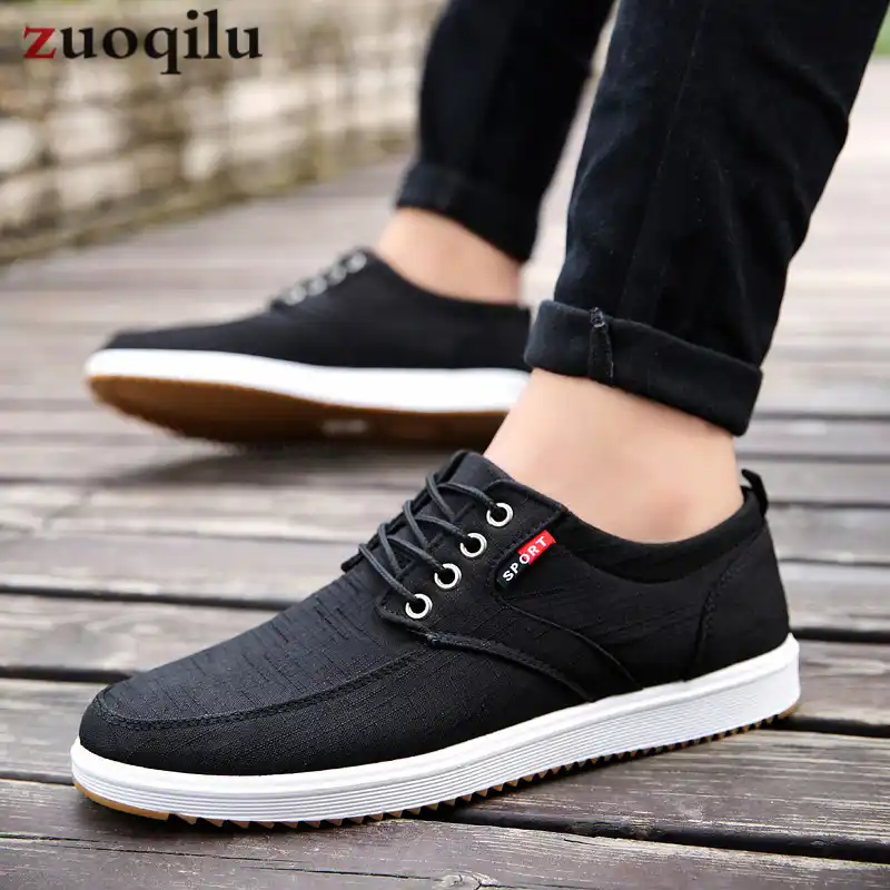 mens casual summer canvas shoes