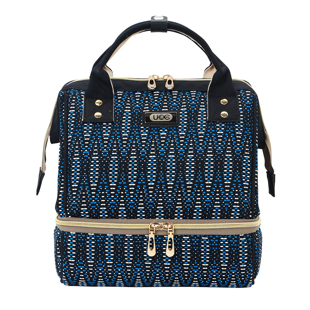 Новая сумка для подгузников, многофункциональные детские сумки для мамы, рюкзак для путешествий, большая вместительность, Сумка с карманом, сумки для подгузников - Цвет: Dark Blue 1