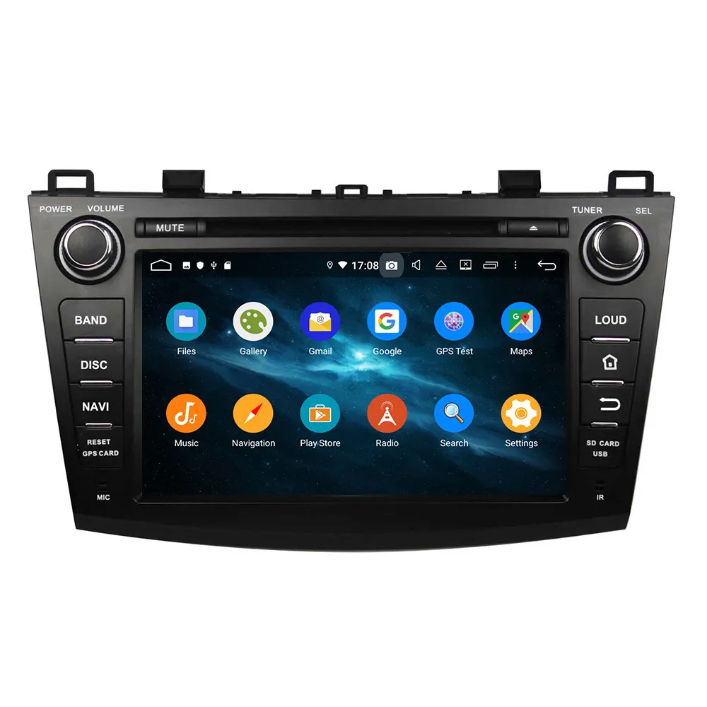 Excellent Android 9.0 Car GPS Navigation DVD Player For Mazda3 Mazda 3 Axela 2009-2012 stereo headunit multimedia 2din radio tape recorder 4