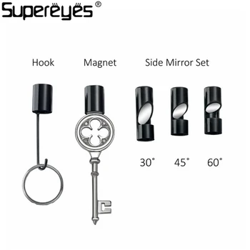 

Supereyes NA002 7mm Borescope Endoscope Camera Waterproof For N005 N013J N015 Side Mirrors Hook Magnet Set for Borescope