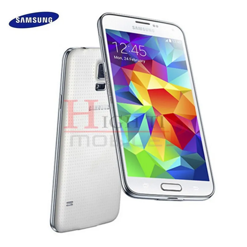 Оригинальный разблокированный Samsung S5 SM G900 G900F G900A G900H Quad core 5 1 дюймов 3G и 4G 16MP GPS Wi Fi
