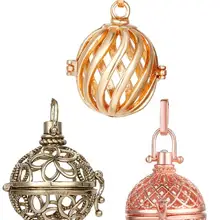 SHIYING гармония медальон шар Клетка подвеска для ангела звонящий колокольчик мяч мексиканский бола Плавающие Медальоны Подвески вы можете открыть его