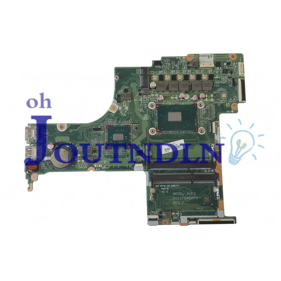 JOUTNDLN FOR HP Pavilion 17-G192NR 17T-G100 Laptop Motherboard 829276-601 DAX1FDMB6F0 w/ i7-6700HQ 2.6GHz CPU HM170 | Компьютеры и