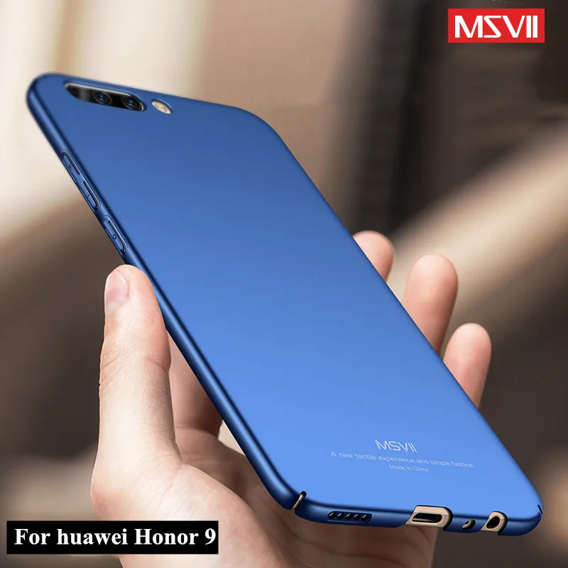 Huawei honor 9 чехол MSVII 360 полная защита для huawei honor9 чехол для телефона ультра тонкий жесткий чехол для Huawei Honor 9 5,15"