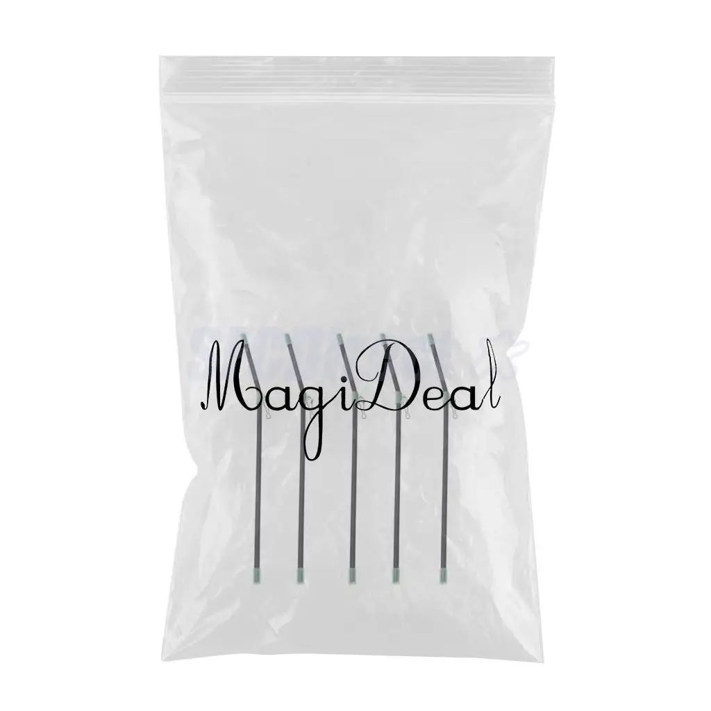 5Pcs Anti   Booms with Strong Snap, Luminous Fishing Rig Bent Booms - Sea Fishing, Coarse Fishing