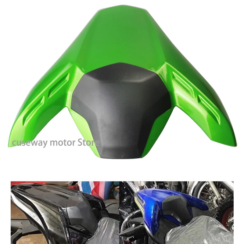 Motorcycle Rear Pillion Seat Cowl Passenger Fairing Cover For Kawasaki