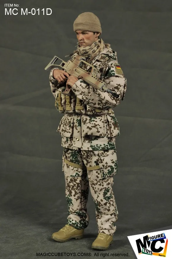 Игрушки MC MCM-011D Ksk-desot Flecktarn Набор для 12 дюймов фигурки DIY