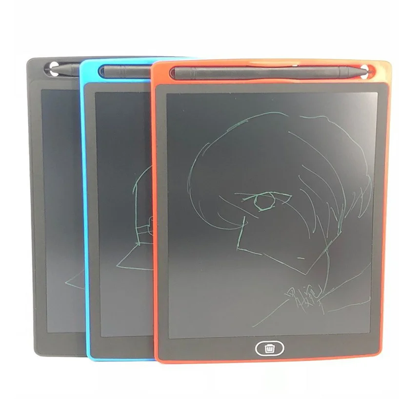 

12 Inch Ultra Thin LCD Digital Writing Tablet Drawing Board Sketchpad Electronic Graphic Board with Mouse Pad Ruler Kids Crafts
