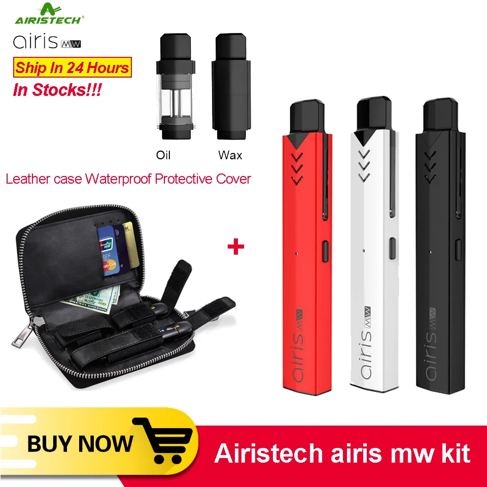 Оригинальный Испаритель Airistech Airis MW 2 в 1 воск и масло Pod Vape Pen электронная сигарета