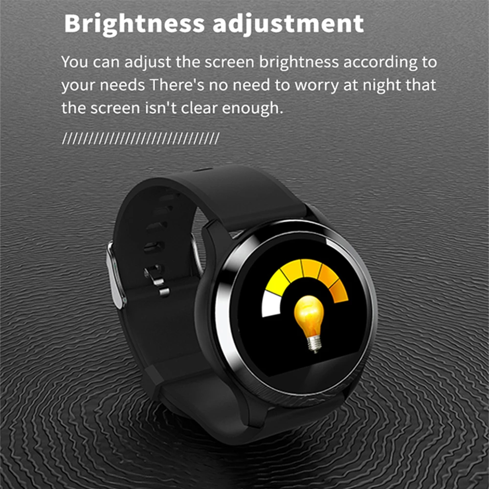 Smart Watch Heart Rate Monitor Blood Pressure Watch ECG+PPG Fitness Watch IP68 Waterproof Sport Smartwatch for Android IOS Phone