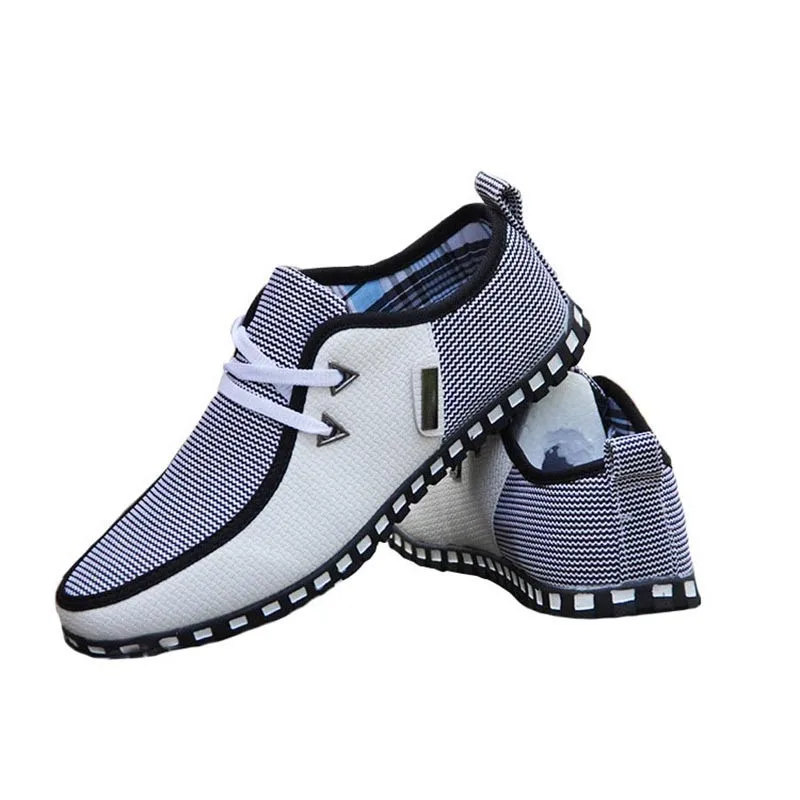 

New Men's Breathable Casual Shoes Summer Men's Canvas Shoes Comfortable Non-slip Business Casual Shoes Men's Sports Shoes Brand