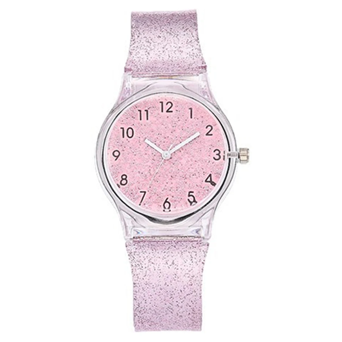 Женские часы в стиле Харадзюку, устойчивые спортивные часы, Простые Модные женские прозрачные часы для девушек - Цвет: 7