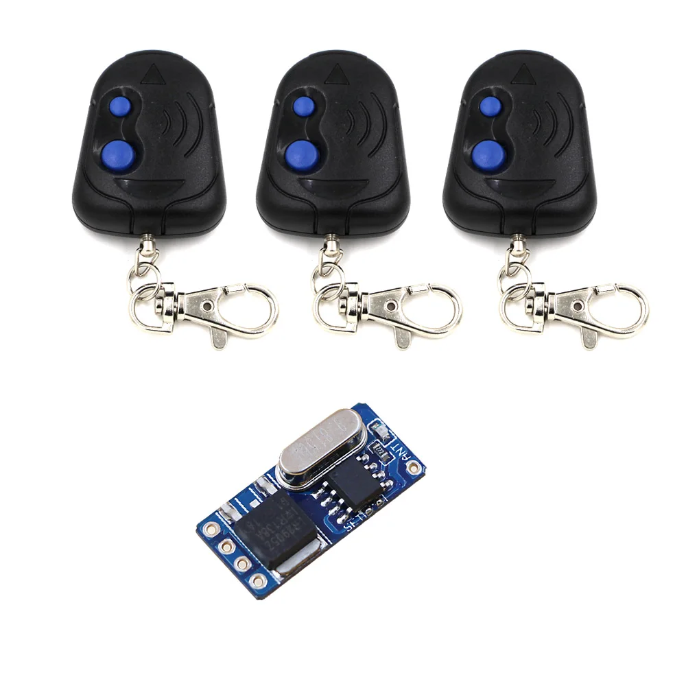 New Mini Remote Control Switch 3.5V 4.5V 9V 12V Micro 1CH Receiver