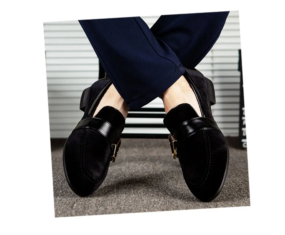 MEIJIAN/2018 Мужская обувь без шнуровки, повседневные Мокасины, мужские лоферы, кожаная мужская обувь, модная брендовая мужская обувь