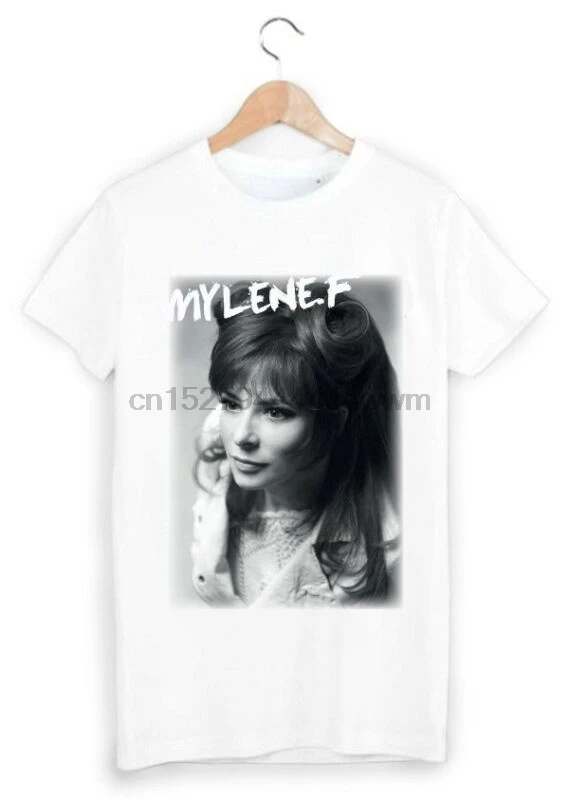 

T-Shirt imprim mylene farmer ref 1726