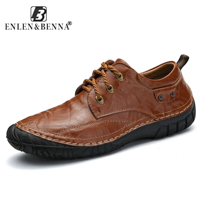 

Leather Shoes Mens Loafers Men Autumn/Winter Shoes Breathable Outdoor Shoes Walking Men Waterproof Big Size 38-44