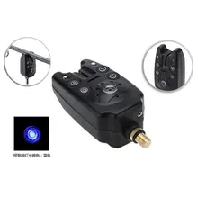 2 светодиодный регулируемый громкий звуковой сигнал водостойкий рыболовный звонок высокой чувствительности для рыбалки RodNew