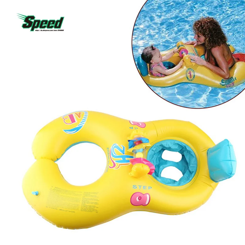 Swim Ring Baby Outdoor Summer Lake Water Lounge Pool Mother And Child