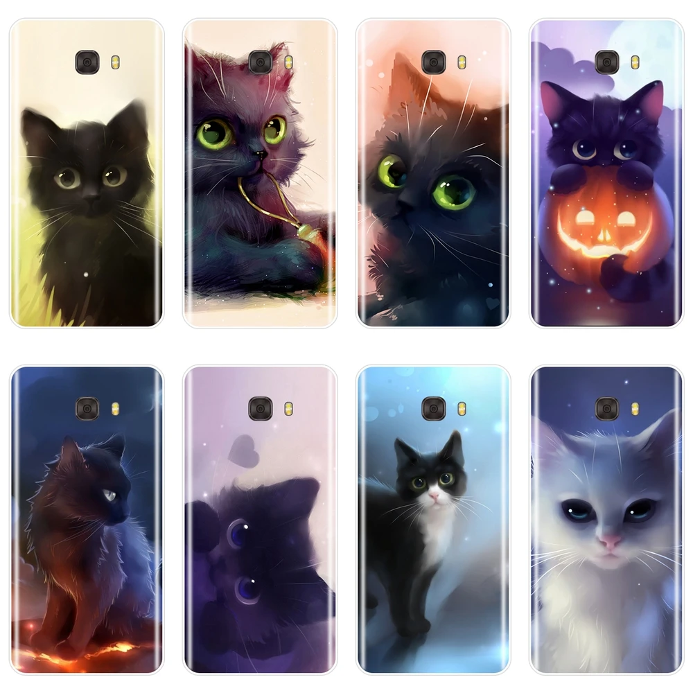 

For Samsung Galaxy C5 C7 C9 Pro Case Silicone Soft Cute Cat Cartoon Back Cover For Samsung Galaxy C5 C7 C8 Phone Case