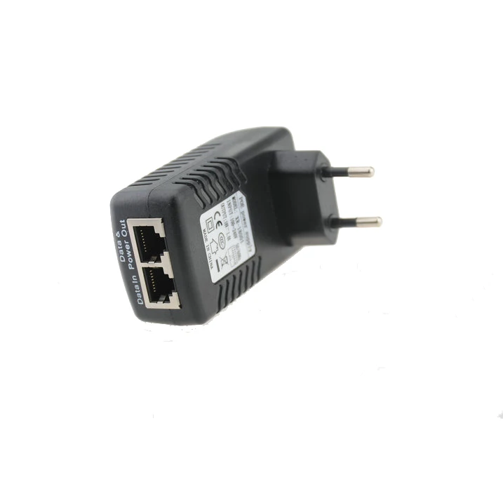 Качественный Инжектор POE для IP камеры видеонаблюдения Power Over Ethernet выход