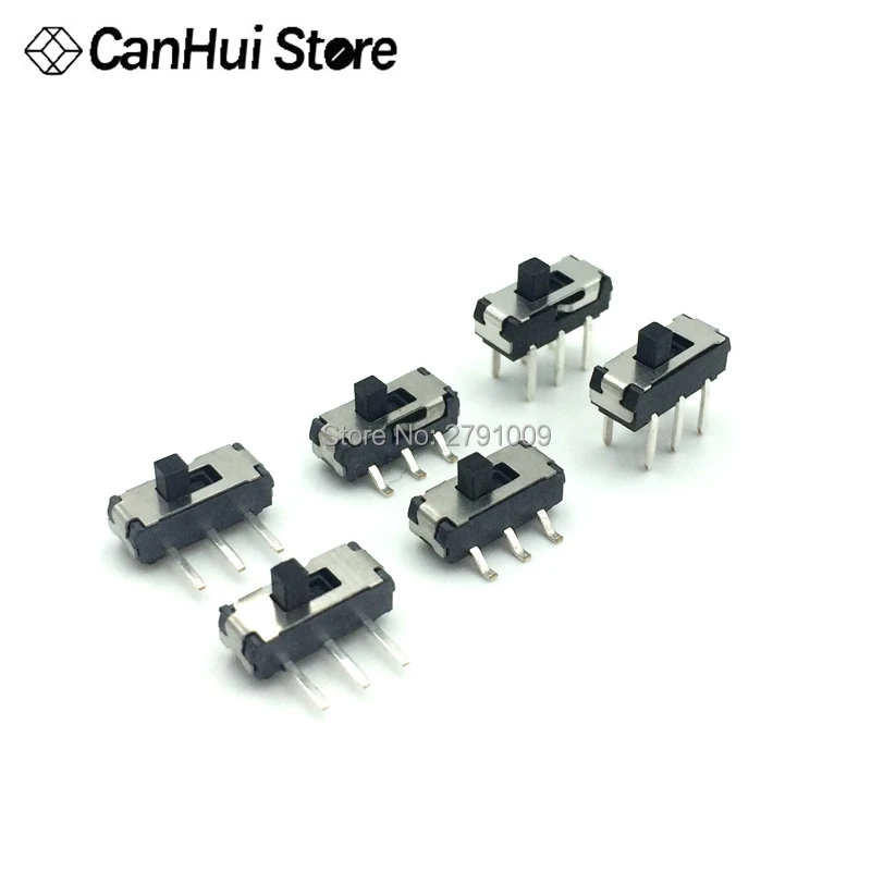 20pcs MSS22D18 Мини Миниатюрный переключатель 2P2T DIP 3/6Pin SMD6Pin для DIY электронные аксессуары DVD переключатель