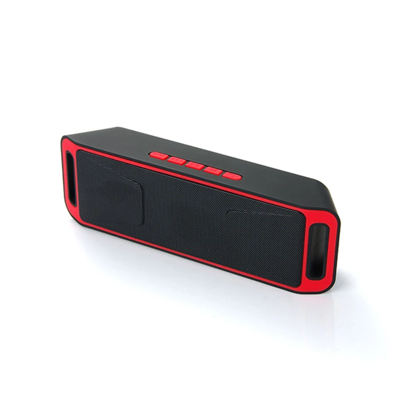 Мини беспроводной Bluetooth динамик 1200 мАч батарея Двойной Рог Сабвуфер портативные